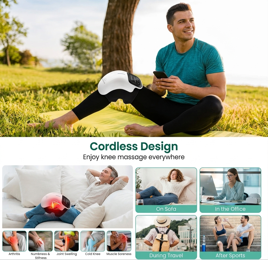 Electric Relaxing Knee Massager
